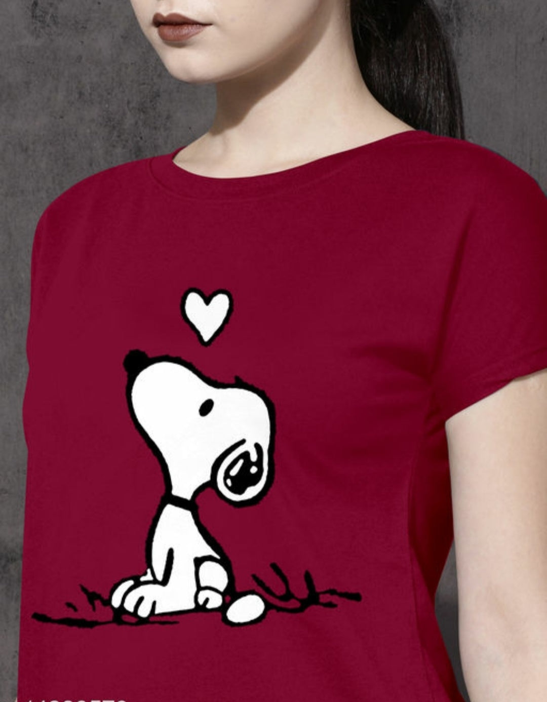 Stylish Women Short Sleeves Dog Lover Tshirts.