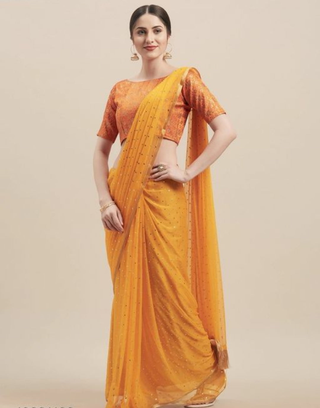 Stylish Zoya Chiffon Embellished Saree.
