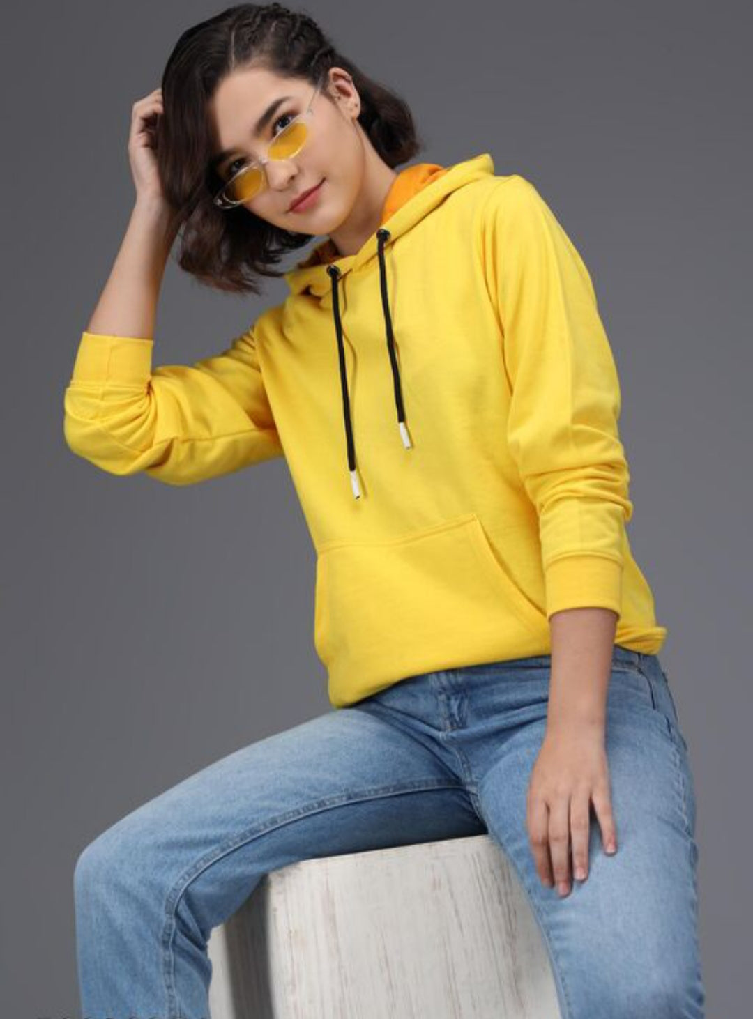 Trendy Kiara Fashionable Hooded Sweatshirt