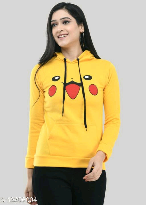 Stylish Designer Pikachu Sweatshirt for Women.